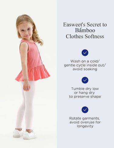 Bamboo Viscose Shirts for Girls Casual Sleeveless 2-Pack Toddler Girls Tops in Saudi Arabia
