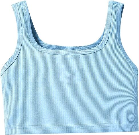 SOLY HUX Girl's Summer Sleeveless Cute Crop Tank Tops Fashion in Saudi Arabia