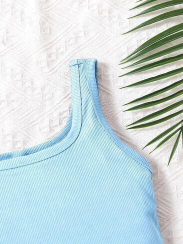 SOLY HUX Girl's Summer Sleeveless Cute Crop Tank Tops Fashion in Saudi Arabia