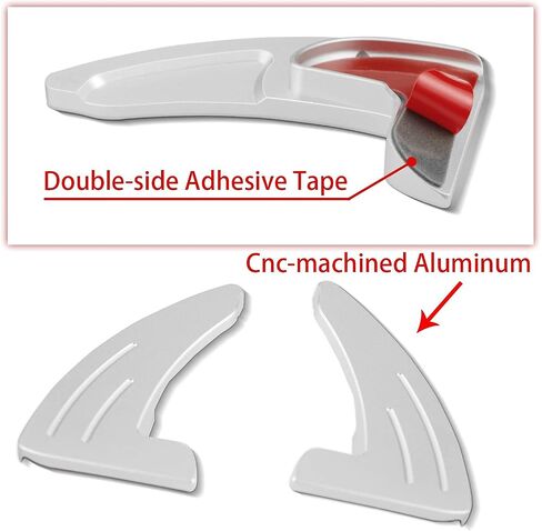 Bentolin Steering Wheel Shift Paddle Extended Shifter Trim Cover for Dodge Challenger Charger Durango RT & Scat Pack 2015-2021, Interior Decoration Accessories for Jeep Grand Cherokee 2014-2021 in Kuwait