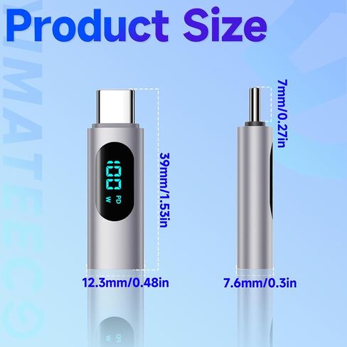 USB C to USB 3.0 Adapter, Zinc Alloy USB A to Type C Adapter with 10Gbps High-Speed Data Transfer PD 120W Stable Charging for Laptop, Phone, PC (2 Pack) in Saudi Arabia