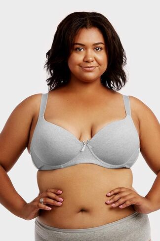 Mamia Women's Basic Plain Bras, Size 30A Thru 46DDD, Pack of 6 in Saudi Arabia