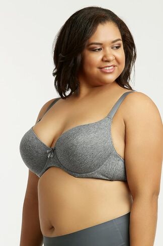 Mamia Women's Basic Plain Bras, Size 30A Thru 46DDD, Pack of 6 in Saudi Arabia