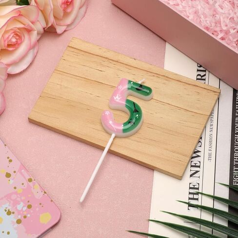 Witch Number Candle, Birthday Candles Number Cake Topper Perfect Cake Decorations for Birthday Halloween and Witch Themed Parties(9) in Kuwait