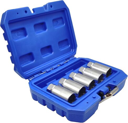 5PCS Wheel Lock Nut Key Removal Kit for Tesla Model 3 & Model Y & Model X & Model S & Cybertruck, Wheel Lock Nut Socket Adapter Set, Wheel Anti-Theft Lug Nut Removal Tool, OEM 1505610-00-A in Saudi Arabia