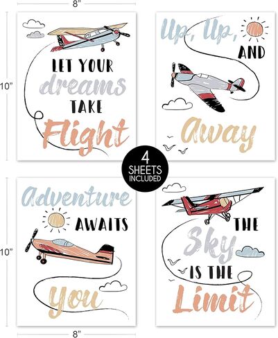 Sweet Jojo Designs Construction Truck Wall Art Prints Room Decor for Baby, Nursery, and Kids - Set of 4 - Grey Yellow Orange Black Green and Blue Transportation in Saudi Arabia
