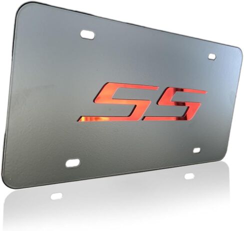 2PCS License Plate for Dodge Challenger Durango SRT 392 Premium Car License Plate Bracket Holder, Premium Aluminum Alloy Weather Proof License Plate Covers with Screw Caps Cover Set Car Accessories in Saudi Arabia