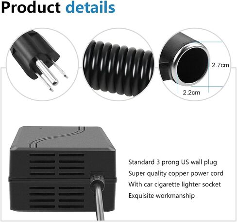 SHNITPWR AC إلى DC Converter 12V 20A 250W إمدادات الطاقة 110V إلى 12V محول AC/DC محول سيارت سيجور أخف مقبس 100 ~ 240V AC إلى DC 12V 20.8A 18A محول لإطارات ثلاجة السيارة in Kuwait