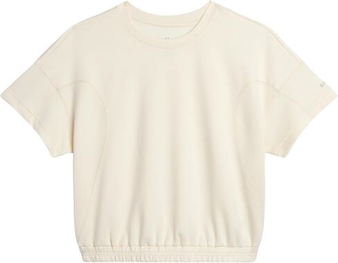 Tops Spyder Womens Crops - UPF 30+ قصيرة الأكمام من طاقم الطيران ، قمم القمصان المحصورة للنساء (الأحجام: S -XL) in Saudi Arabia