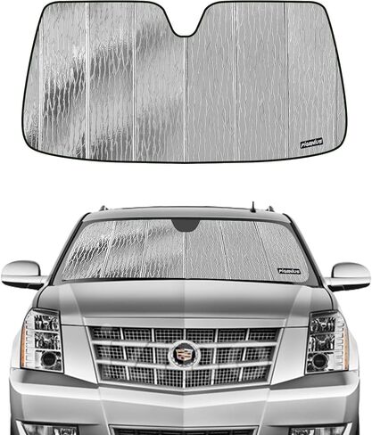 Windshield Sun Shade for Chevrolet Silverado/GMC Sierra 1500 (2007-2013),Silverado/Sierra 2500 HD&3500 HD(2007-2014),Only 2007 New Body,Durable Shield, Adaptable Summer Winter Sunshade in Saudi Arabia