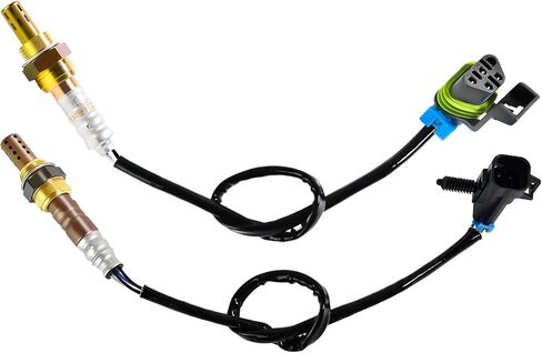 2Pcs Oxygen O2 Sensor 234-4242 234-4251, Automotive Replacement 02 Sensors Upstream Downstream Compatible with Chevrolet/Chevy for Equinox 2.4L 2010 2011 2012 2013 2014, for GMC/Terrain 2.4L in Saudi Arabia