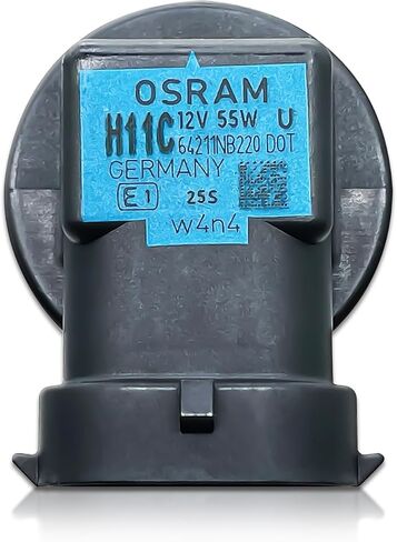 H11 Night Breaker 220 Halogen المصباح الأمامي 64211NB220-2HB 3900K 12V 62W PGJ19-2 | حزمة 2 in Kuwait