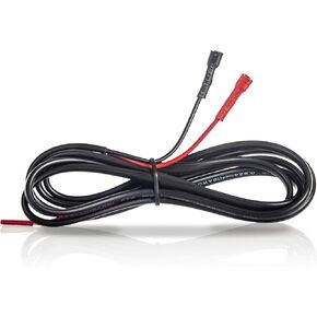6V/12V Battery Connector Cable, 5 Feet Long, with Red & Black Quick Connect/Disconnect F1 Type Terminals, Lead Acid Battery Connectors