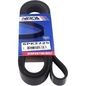 MOCA 6PK2225 EPDM حزام اعوج يناسب 1982-2018 لكاديلاك لشفروليه لدودج لجي إم سي 3.7L 5.7L in Saudi Arabia
