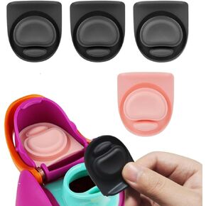 4Pcs Replacement Stopper Compatible with Owala FreeSip 24oz 32oz, Silicone Water Bottle Top Lid Gasket Replacement for Owala 19/24/32/40oz BPA-Free Seal Bottle Cap Stopper Gasket Plug