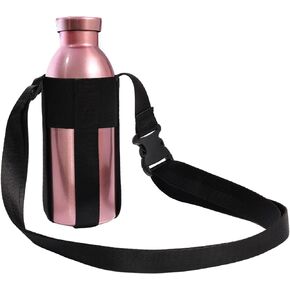 Water Bottle Shoulder Strap, Suitable for 12-64oz, Simple Adjustable Crossbody Strap For Outdoor(Bottle Excluded)