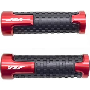 22mm 7/8" Motorcycle Handlebar Plugs End Caps - 2Pcs Grip Ends, Fit with Yamaha YZF R1 R3 R6 R7 R125 R6S R25 R3 600R (Black)