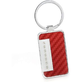 Ford Bronco Key Ring Chain Tag Fob Holder