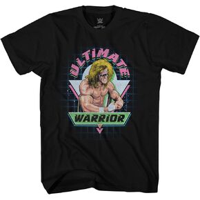 WWE Mens Ultimate Warrior Shirt - Ultimate Warrior - World Wrestling Champion T-Shirt