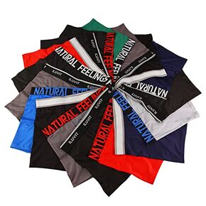 Natural Feelings Mens Underwear Coolzone Boxer Briefs for Men Pack Stretch Performance Quick Dry Sports Underwear