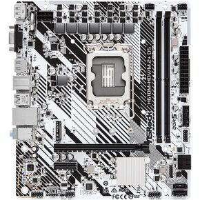 ASRock H610M-HDV/M.2+ D5 LGA 1700 Micro ATX DDR5 Intel H610 SATA 6Gb/s Micro