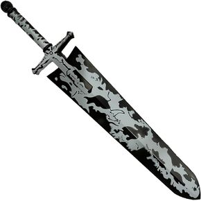 41 Inch Fantasy Asta's Foam Demon-Slayer Sword Cosplay Weapon Sword for Black and Clover Role Playing Cosplay Costume Foam Sword for Halloween and Xmas Gift