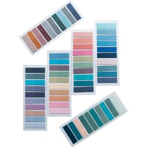 1200 قطعة من علامات الصفحة، علامات تبويب موراندي اللاصقة الملونة القابلة للكتابة، علامات تبويب مؤشرة لاصقة ملونة 60 لونًا علامات تبويب توضيحية شفافة، علامات تبويب كتاب لاصقة، ملاحظة لاصقة in Kuwait