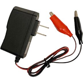 MRS 12V Volt Battery Trickle Charger with Alligator Clips for 50cc 70cc 90cc 110cc 125cc 150cc 250cc ATV Dirt Bike Go Kart Scooter Moped Motorcycle