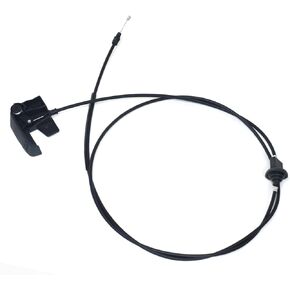 Hood Latch Release Cable, Compatible with Chevrolet Avalanche Silverado Tahoe Suburban 1500 2500 3500 GMC Sierra Cadillac Escalade, Replace 15142953 912-017 15706152