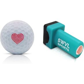 Red Heart Large Golf Ball Stamper