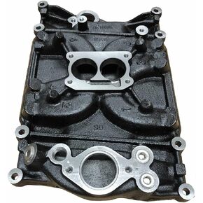 New 4.3L, 262 CID 2 barrel Vortec Marine Intake Manifold Assembly. Replaces Mercruiser 824324T02, Volvo Penta 3855805
