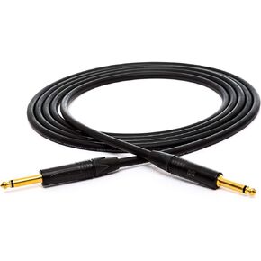 Hosa CGK-005 Neutrik Straight to Same Edge Guitar Cable, 5 feet