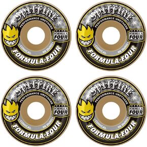 Value not found Spitfire Unisex Adult Formula Four Conical Full 99DU Conical Full. Wider Riding Surface and Cutaway Deign for Unmatched Control and Lasting Speed Everywhere.