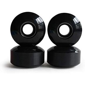 52mm Skateboard Wheels Hardness 95A Polyurethane Trick Skating Wheel Free 608 Bearings and Spacers Set of 4