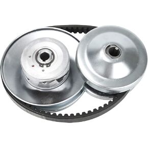 BLACKHORSE-RACING 30 Series Bore GO Kart CVT Torque Converter 3/4" Bore 6" Diameter Driven Asymmetric Go Kart Mini Bike + 5/8'' Driven Clutch Comet Kit + 725 Belt