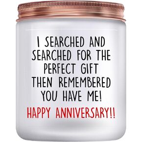 Anniversary Candles Gifts for Her Him: ZOKCC 1 Year, 1th, One Year, First Anniversary Candles Gifts for Wife, Women, Boyfriend, Girlfriend, Couple