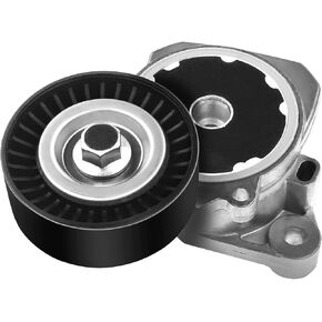 A-Premium Belt Tensioner Assembly with Pulley Compatible with Lexus IS F 2008-2014, RC F 2015-2018, GS F, LS460, GS460, LC500 2018, Replace# 166200W130, 16620-0W130