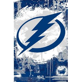 Trends International NHL Tampa Bay Lightning - Maximalist Logo 23 Wall Poster