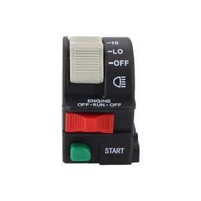 KIPA Handlebar Bar Control Switch Run Off Headlight HI LO Off Start Switch for Polaris Predator 500 Outlaw 450 Outlaw 500 Outlaw 525 4010594 4011442 4011387