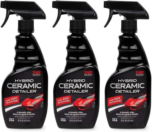 Stoner Car Care 92303 16-Ounce Hybrid Ceramic Detailer with SiO2 Technology to Shine Enhance and Protect Exterior Paint, Pack of 1 in Saudi Arabia