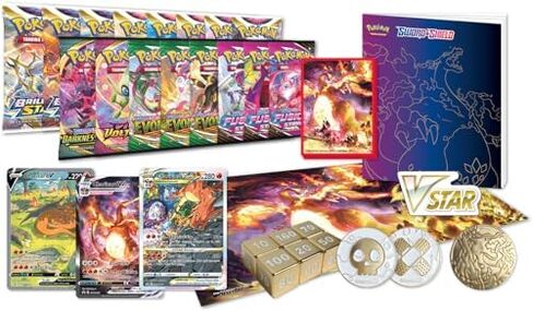 بوكيمون TCG: مجموعة Charizard فائقة الجودة من Sword & Shield in Kuwait
