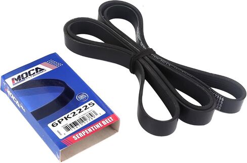 MOCA 6PK2225 EPDM حزام اعوج يناسب 1982-2018 لكاديلاك لشفروليه لدودج لجي إم سي 3.7L 5.7L in Saudi Arabia