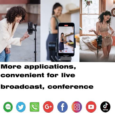 ميكروفون Lavalier لاسلكي متوافق مع iPhone iPad، وميكروفون على شكل طية صدر للهاتف لتسجيل فيديو YouTube، ومقابلة Tiktok Vlog، والبث المباشر، و3 مستويات لتقليل الضوضاء، ومقبس إضافي in Kuwait