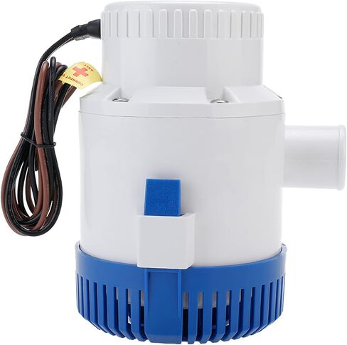 YaeMarine 3700gph 12 فولت قارب البحرية السباكة الكهربائية غير التلقائي مضخات الآسن 1-1/2 "40 مللي متر خرطوم معرف in Saudi Arabia