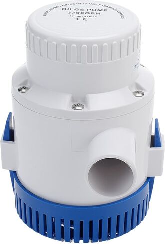 YaeMarine 3700gph 12 فولت قارب البحرية السباكة الكهربائية غير التلقائي مضخات الآسن 1-1/2 "40 مللي متر خرطوم معرف in Saudi Arabia