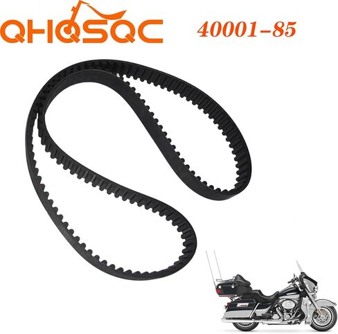 Rear Drive Belt 132T 1-1/2" Compatible Haley Davdson Softail Tour Electra Glide Rider Fat Boy Heritage FLST FXST FLT FXR 1986-1994 REP# 40023-86 1204-0046 in Kuwait