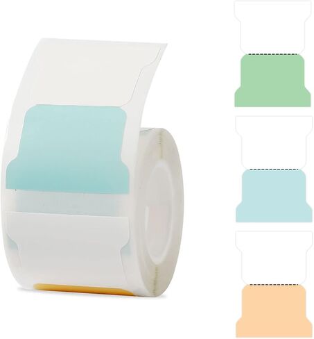 B1/B21/B3S Label Maker Tape Name Bubble Waterproof Labels Paper Sticker for Daycare, School, Baby Bottles, Lunch Boxes and Cups, School Supplies,40 * 20mm 320 Labels/Roll-Zoo in Saudi Arabia