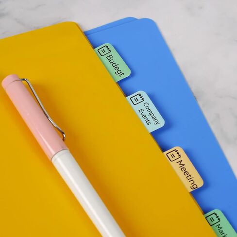 B1/B21/B3S Label Maker Tape Name Bubble Waterproof Labels Paper Sticker for Daycare, School, Baby Bottles, Lunch Boxes and Cups, School Supplies,40 * 20mm 320 Labels/Roll-Zoo in Saudi Arabia