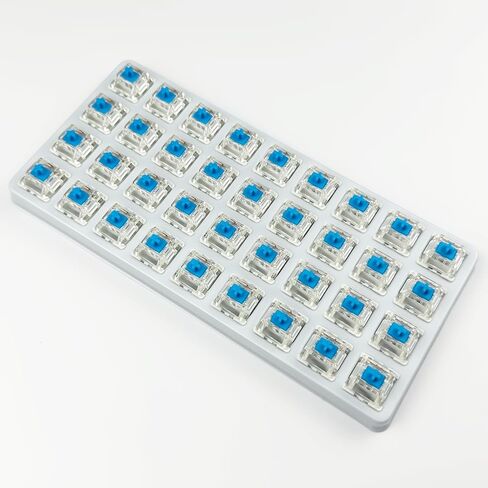 Gateron G Pro 3.0 Blue Switches for Mechanical Keyboard,3-Pin 60gf Clicky/Pre-Lubed/Pin-Enhanced Switches(108pcs,Blue,3-Pin) in Saudi Arabia