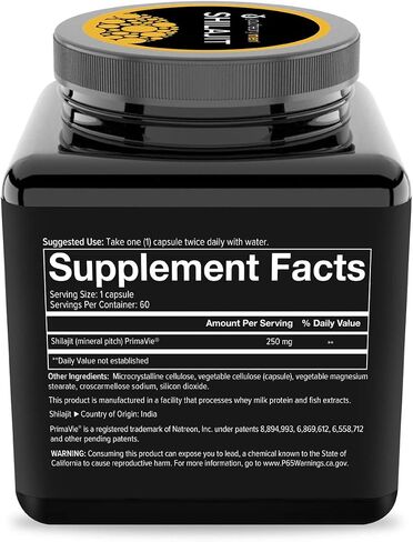 Youtheory Mens Shilajit Advanced, Black, Pure Himalayan superfood, 60 Capsules in Saudi Arabia